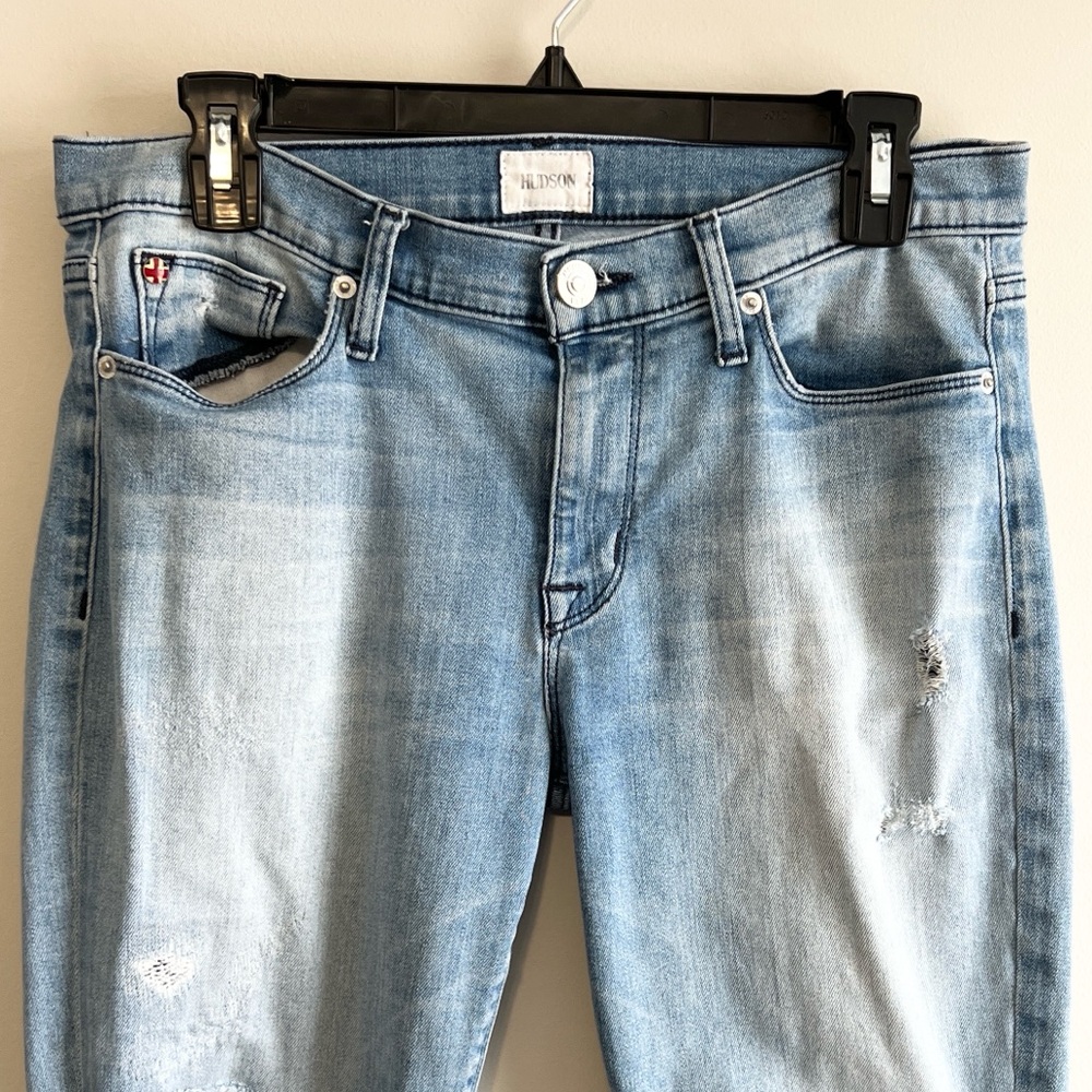 Hudson Nico Midrise Super Skinny Jeans - Picture 3 of 7